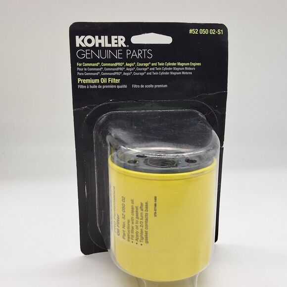Kohler LARGE-CAPACITY SPIN ON REPLACEMENT Premium OIL FILTER #5205002S1 M18 CH11 - Picture 11 of 16